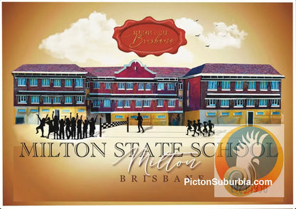 Milton State School- Greeting card Pack / Set of 5 - greeting Card