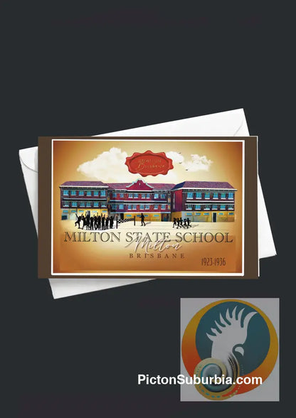 Milton State School- Greeting card Pack / Set of 5 - greeting Card