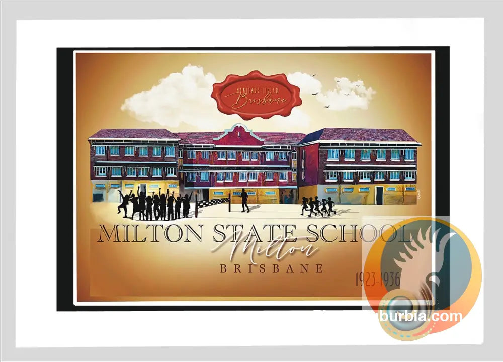 Milton State School -Tea Towel - Tea Towel