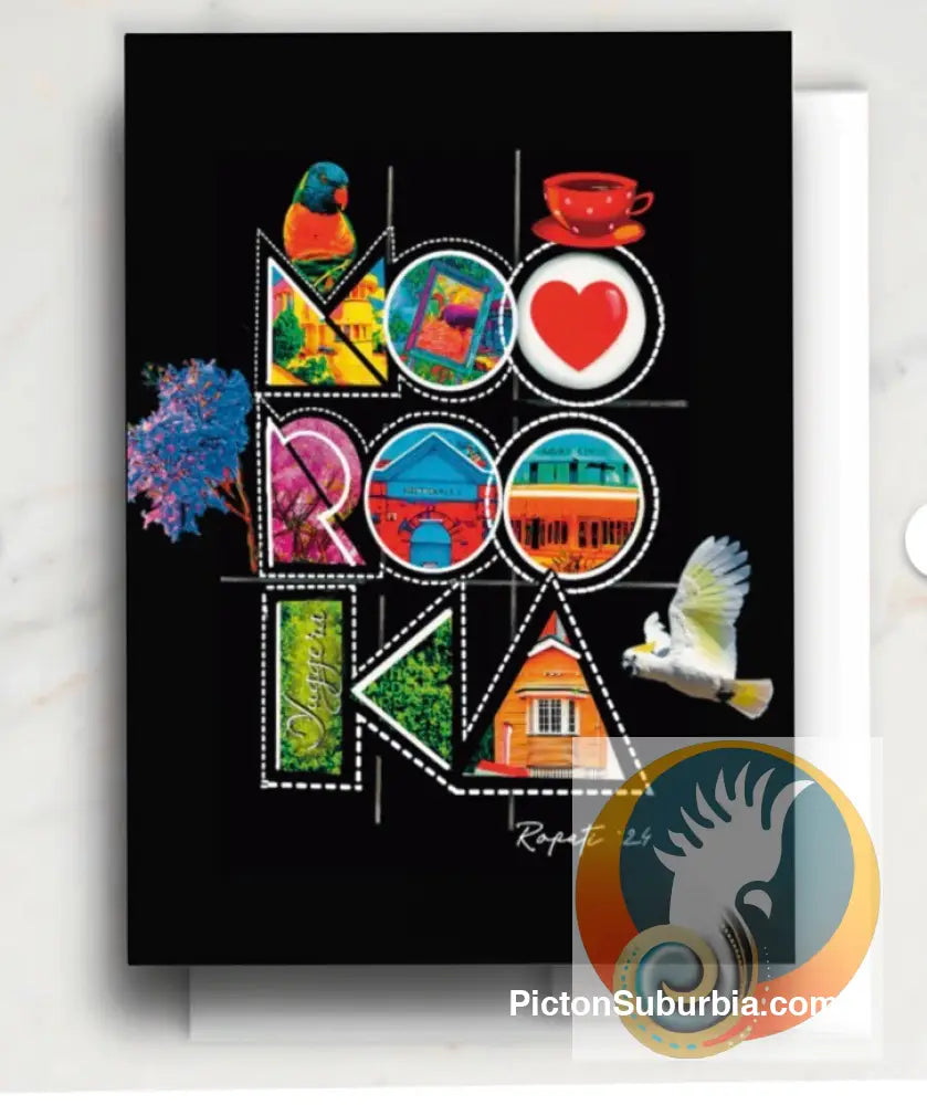 Moorooka: Heart of Moorooka Postcard Pack/ Set of 5 / A6 or A5 - Physical good
