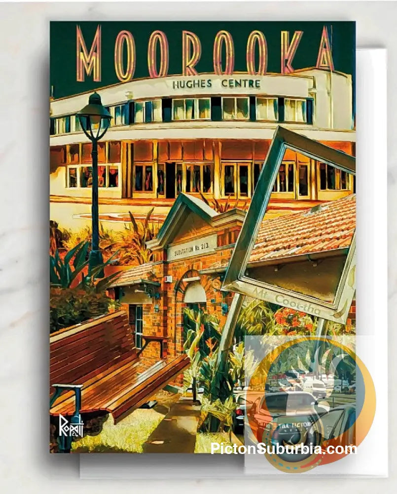 Moorooka: Heritage Coloured Postcard Pack/ Set of 5 / A6 or A5 - Physical good