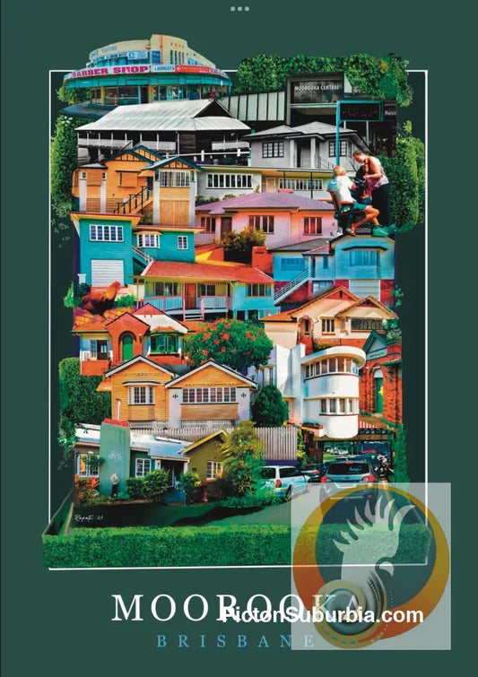 Moorooka: “Jam-packed” Postcard / Set of 5/ A6 or A5 / Postcard