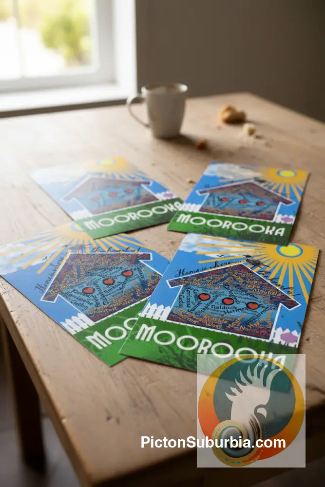 Moorooka: Streets of Moorooka Postcard Pack/ Set of 5 / A6 or A5 - Physical good