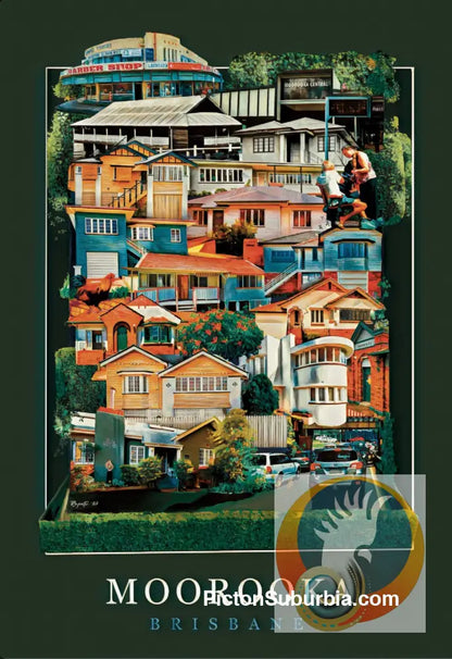 Moorooka: Suburb Art Print - A4 - Physical good