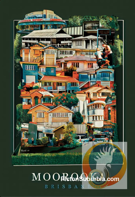 Moorooka: Suburb Art Print - A4 - Physical good