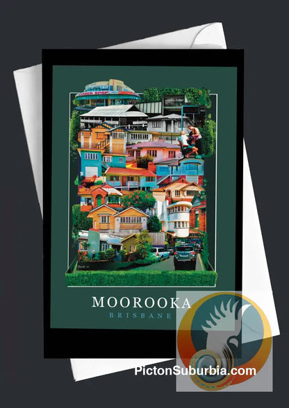 Moorooka Suburb “Jam Packed” - Greeting card Pack / Set of 5 - greeting Card
