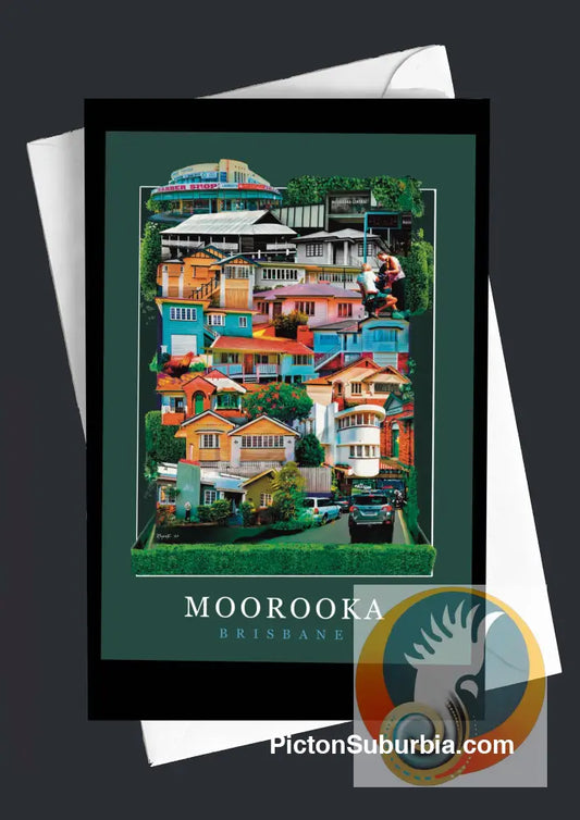 Moorooka Suburb “Jam Packed” - Greeting card Pack / Set of 5 - greeting Card