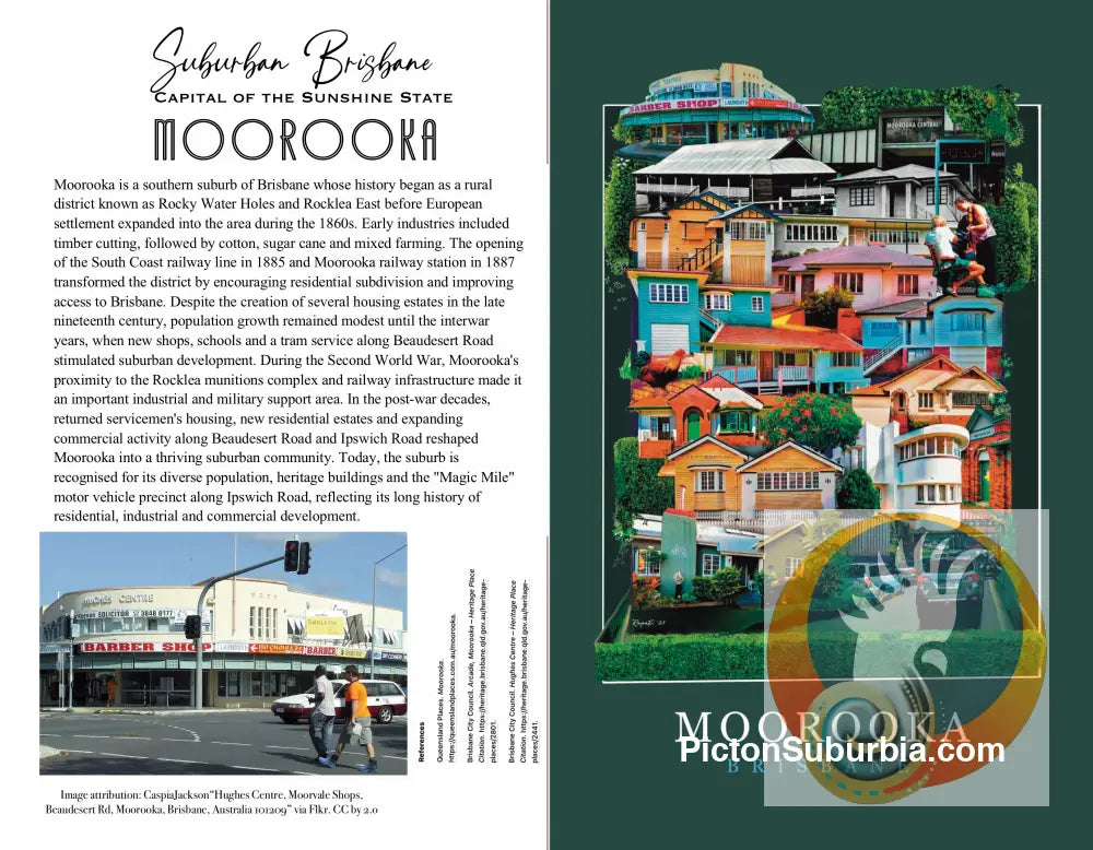Moorooka Suburb “Jam Packed” - Greeting card Pack / Set of 5 - greeting Card