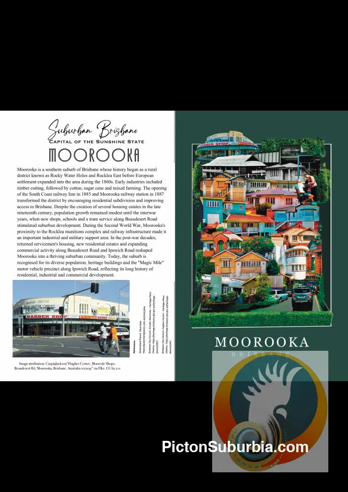 Moorooka Suburb “Jam Packed” - Greeting card Pack / Set of 5 - greeting Card