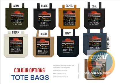Morrison Hotel: Woolloongabba - Tote - Navy - ToteBag