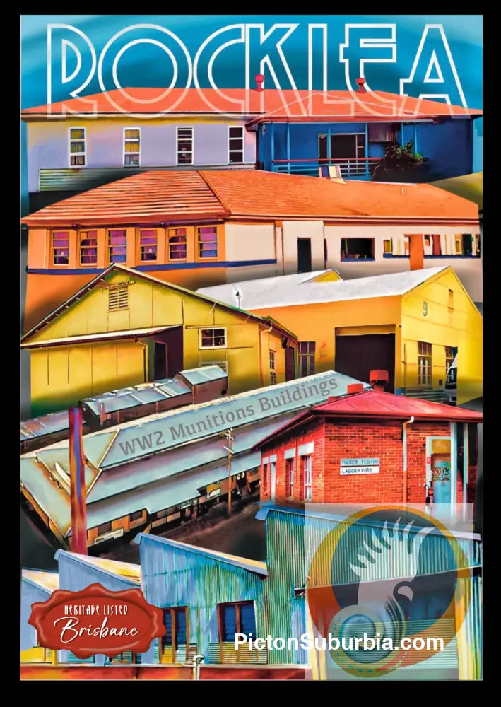 Munitions Buildings Postcard: (A6 Standard or A5 Larger Card / Set of 5) - Postcard