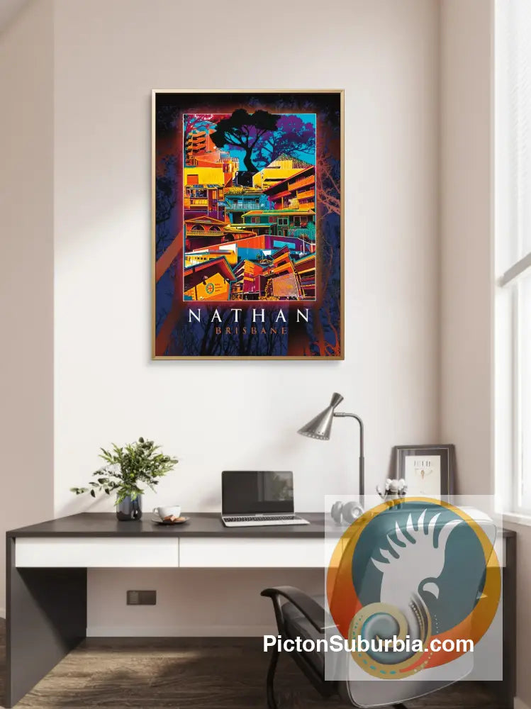Nathan: Suburb Art Print - Physical good