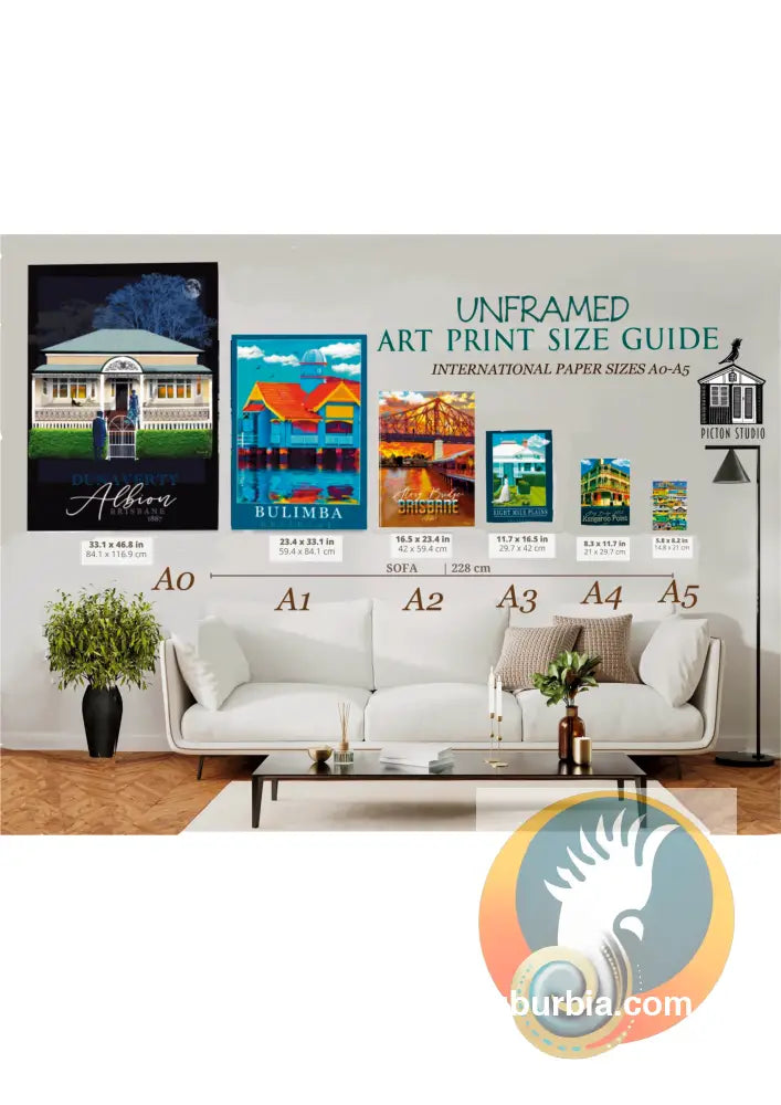 Nathan: Suburb Art Print - Physical good