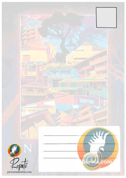 Nathan Suburb Postcard / Set of 5/ A6 or A5 / Postcard