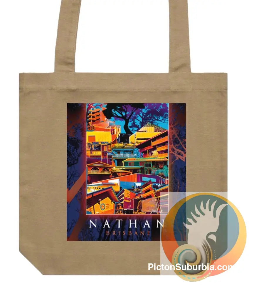 Nathan Tote - Khaki - Physical good