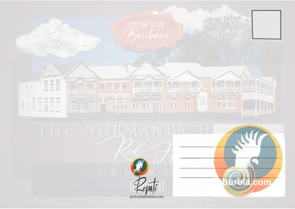 Normanby Hotel Postcard / Set of 5/ A6 or A5 / Postcard