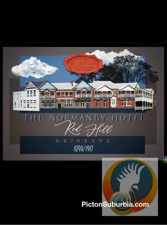 Red Hill: Normanby Hotel Art print. - Art Print