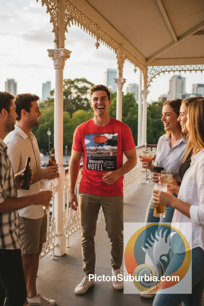 Normanby Hotel: Red Hill - Tee - T-shirt