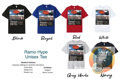 Normanby Hotel: Red Hill - Tee - White / S - T-shirt
