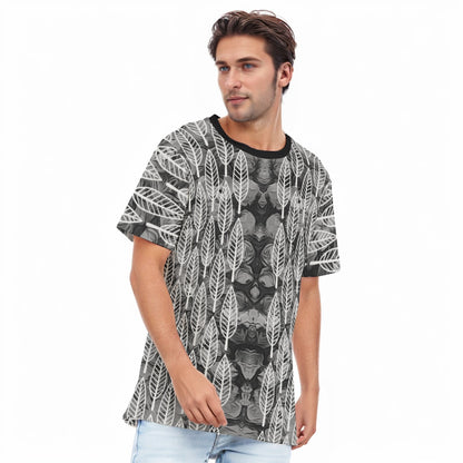 “Dark Forest” All-Over Print Men's O-Neck T-Shirt | 190GSM Cotton