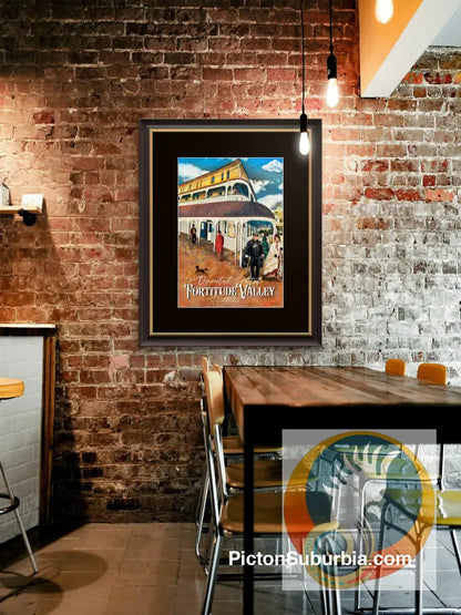 Fortitude Valley: The Oriental Hotel 1885 - Art print - Art Print