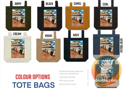 Oriental Hotel: Fortitude Valley - Tote - Black - ToteBag