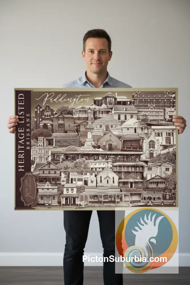 Paddington Art Print (SEPIA) - Physical good