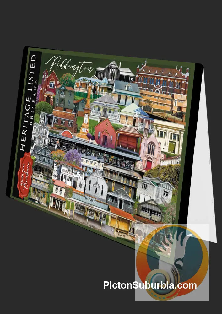 Paddington Suburb: Greeting card Pack / Set of 5 - greeting Card