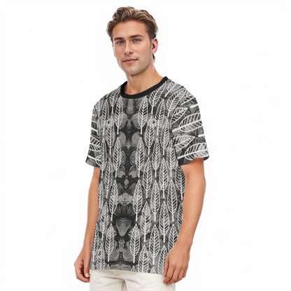 “Dark Forest” All-Over Print Men's O-Neck T-Shirt | 190GSM Cotton