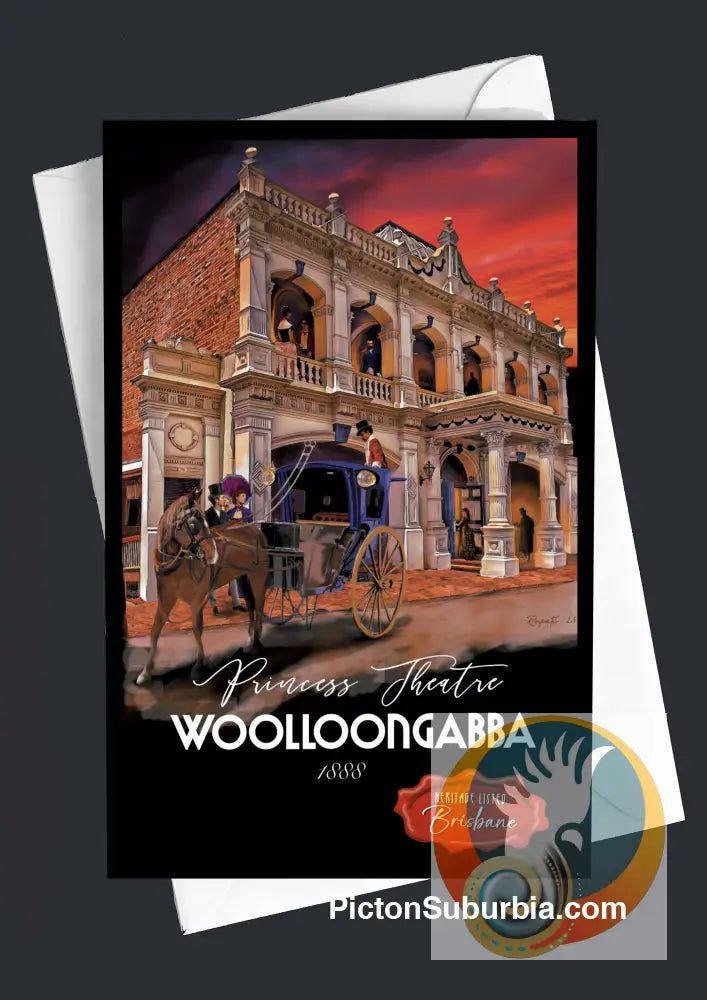 Princess Theatre Greeting Card Pack / Set of 5 - greeting Card