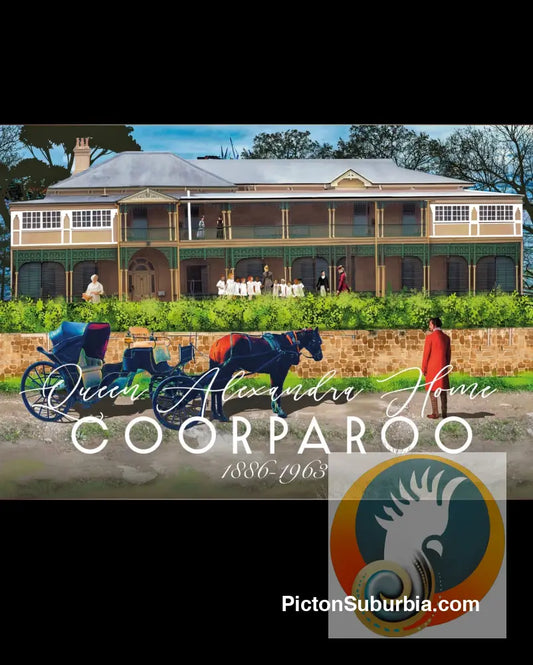 Coorparoo: Queen Alexandra House: Art Print - Art Print