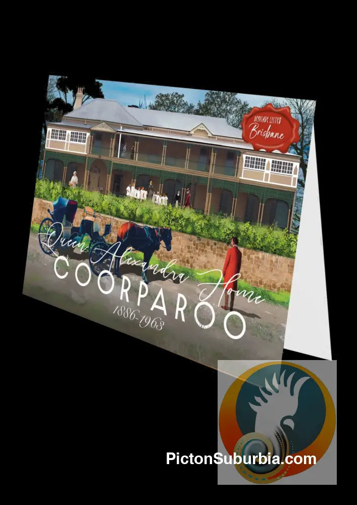 Queen Alexandra House: Coorparoo - Greeting card Pack / Set of 5 - greeting Card