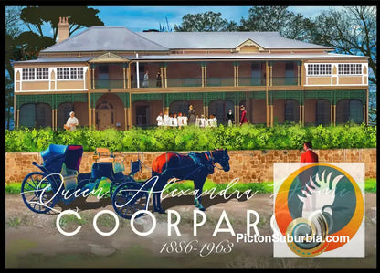 Coorparoo: Queen Alexandra House: Art Print - A4 - Art Print