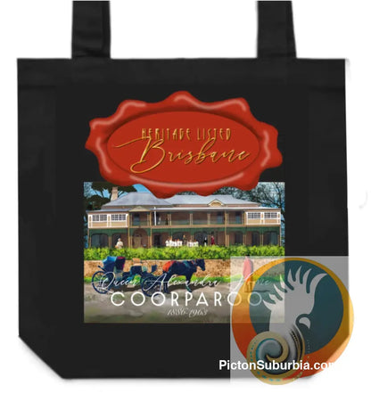Queen Alexandra House: Coorparoo - Tote - Black - ToteBag