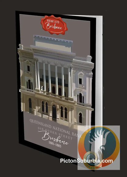 Queensland National Bank: Brisbane CBD - Greeting card Pack / Set of 5 - greeting Card