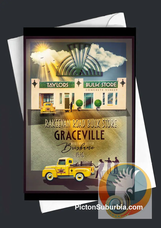 Rakeevan Rd Bulk Store: Graceville Greeting card Pack / Set of 5 - greeting Card