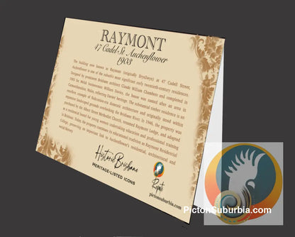 RAYMONT College Auchenflower - Greeting card Pack / Set of 5 - greeting Card