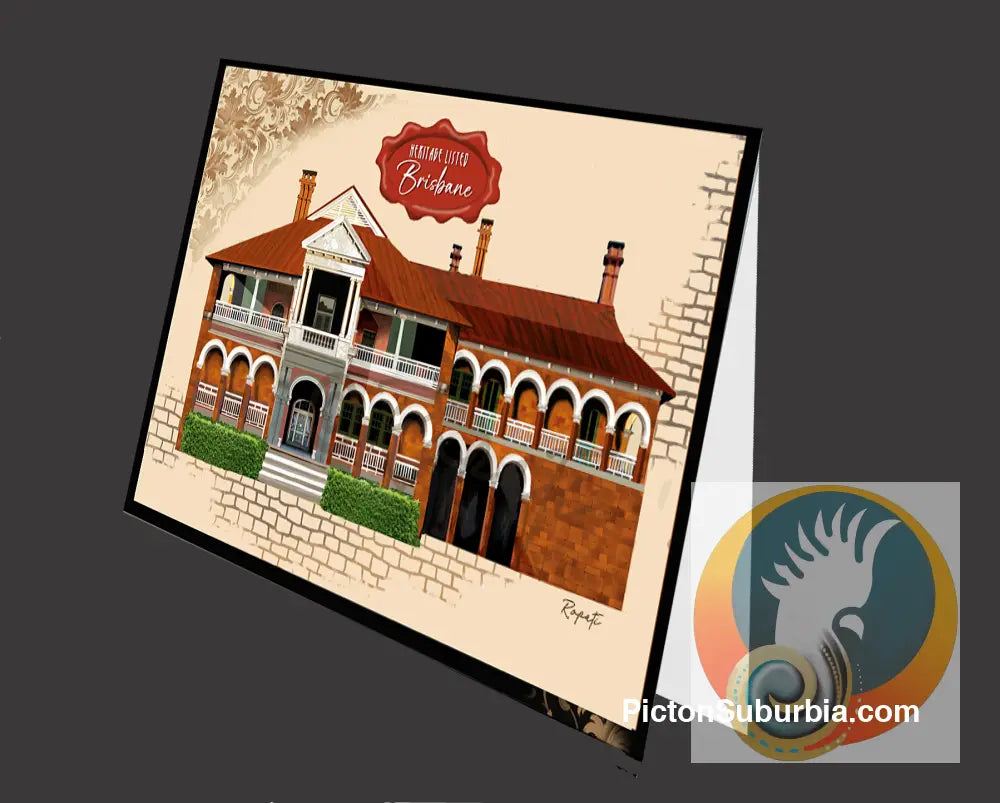 RAYMONT College Auchenflower - Greeting card Pack / Set of 5 - greeting Card