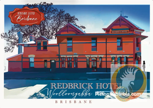 RedBrick Hotel: Postcard Pack / Set of 5 / A6 or A5 / Physical good