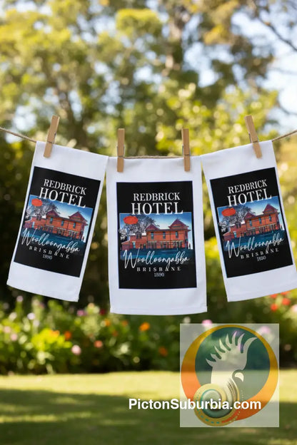 RedBrick Hotel: Woolloongabba - Tea Towel - Tea Towel