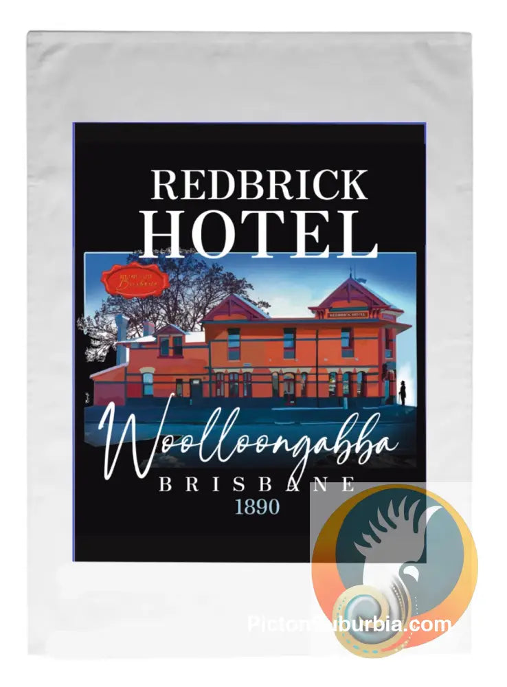 RedBrick Hotel: Woolloongabba - Tea Towel - Tea Towel