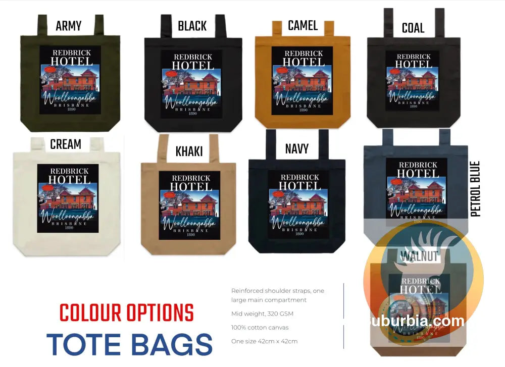 Redbrick Hotel: Woolloongabba - Tote - Physical good