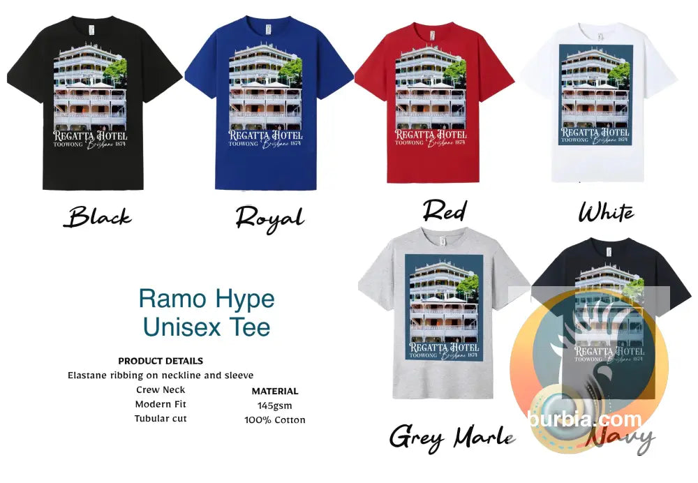 Regatta Hotel: Toowong - Tee - White / S - T-shirt