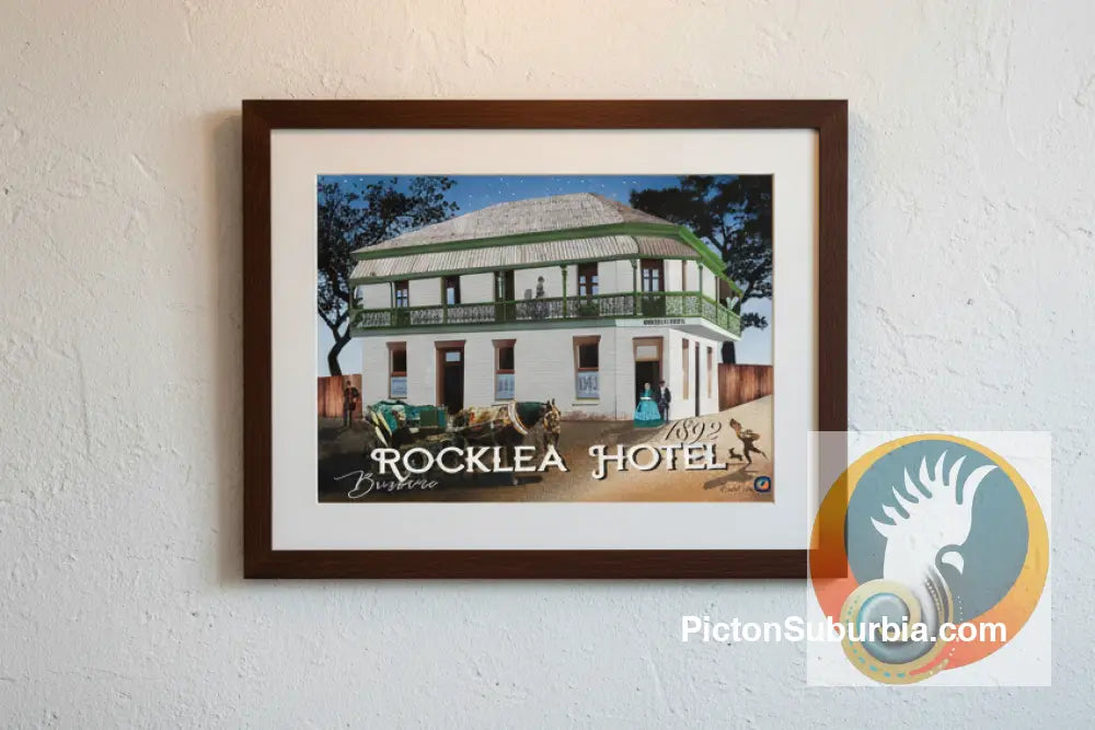 Rocklea: Rocklea Hotel 1892 Art print - Art Print