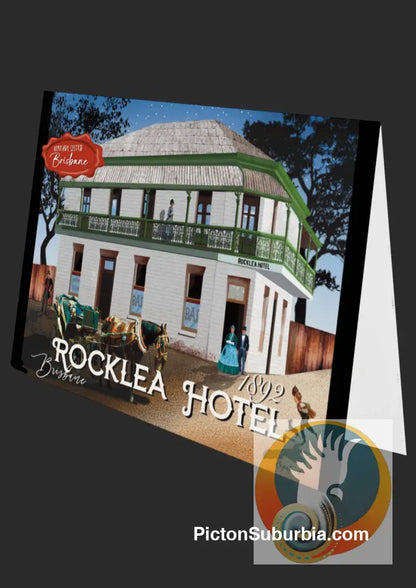 Rocklea Hotel: Rocklea - Greeting Card Pack / Set of 5 - greeting Card