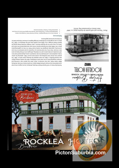 Rocklea Hotel: Rocklea - Greeting Card Pack / Set of 5 - greeting Card