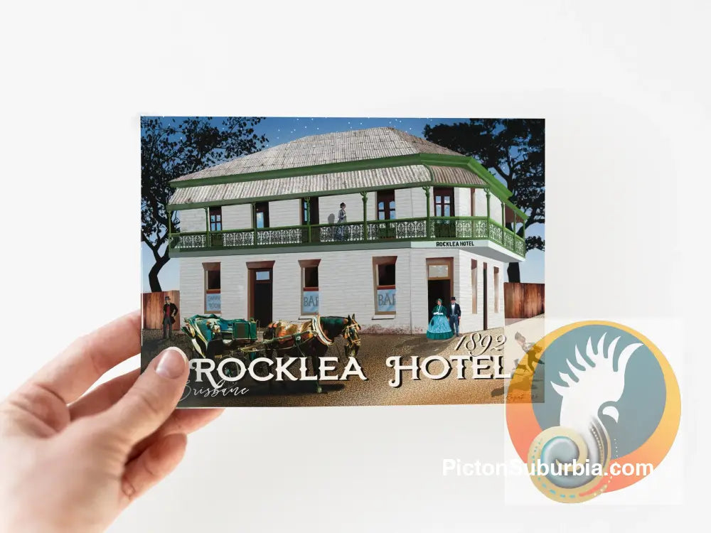 Rocklea: Rocklea Hotel: Postcard Pack / Set of 5 / A6 or A5 / Physical good