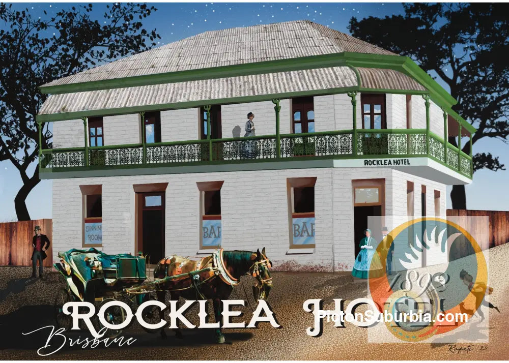 Rocklea: Rocklea Hotel: Postcard Pack / Set of 5 / A6 or A5 / A6 Standard - Physical good