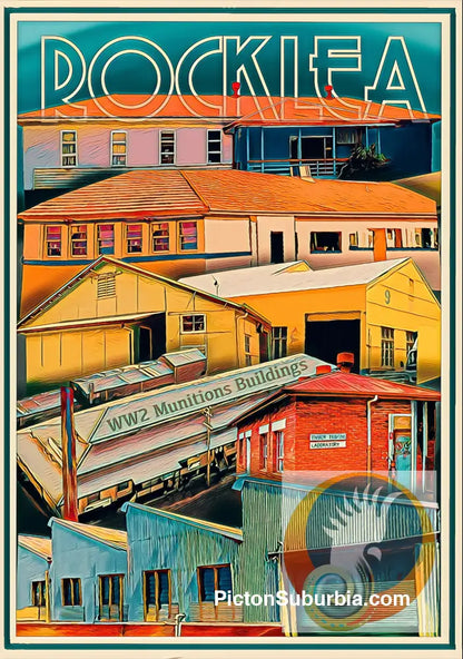 Rocklea: Munitions Art Print - A4 - Physical good