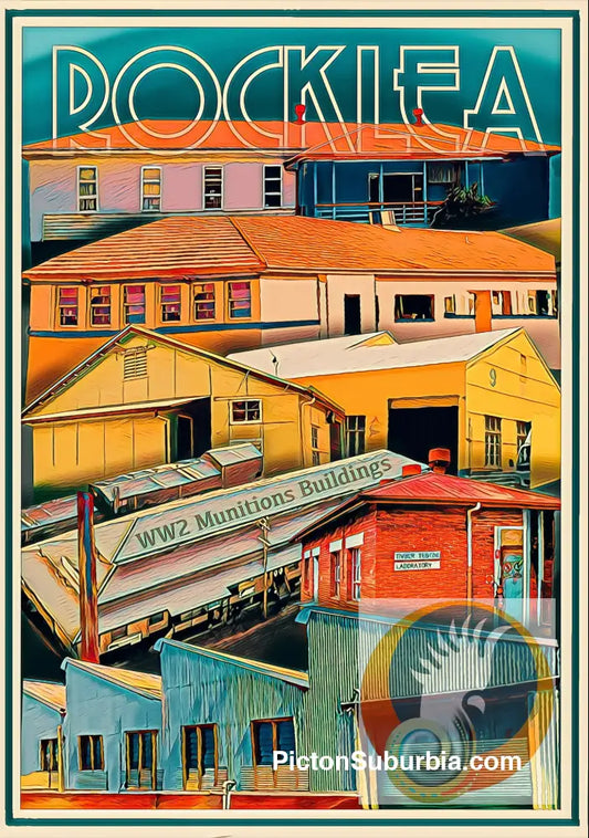 Rocklea: Munitions Art Print - A4 - Physical good